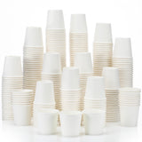 Sawysine 300 Count 3 oz Disposable Small Paper Cups Bathroom, Mouthwash, Espresso & Snack Cups for Party, Office, Coffee, Juice