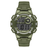 Helix Digital Men'S Watch With Night Backlight, Dual Time, Alarm & Calendar. A Product Of Timex Group - Twesk1403T, Black