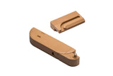 KURIKI Anti Slam Soft Close for Doors - 99 lbs Load (Left-Hand (Brown))