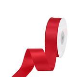 VATIN Double Face Hot Red Satin Ribbon 7/8 Continuous 25 Yards,Red Polyester Fabric Ribbon use for Bows Bouquet, Gift Wrapping,