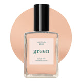 Manucurist Green Nail Polish Beige Natural Classic Nail Polish 9-Free Vegan and Plant-Based Nail Polish (83%) Manicure & Nai