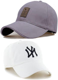Selloria A Brand Adjustable Unisex Cap For Men And Women Freesize Baseball Caps Pack Of2 2026 Grey