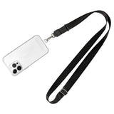 MOLOPPO Phone Lanyard - 1 Pack with 28.65 Adjustable Neck Strap Phone Strap, 1 Clear Phone Clip Phone Tether Tab, Anti-Theft Cro