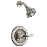 Delta Faucet Classic 13 Series SingleFunction Shower Trim Kit with SingleSpray TouchClean Shower Head, Stainless T13220SS (V