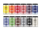 Speedball Underglaze 12Color Underglaze Set, Deluxe School Pack, 16 Ounce Jars