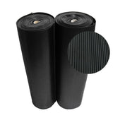 RubberCal 03_167_W_RC_04 Ramp Cleat NonSlip Outdoor Rubber Floor Mats, 0.13 inch Thick X 3ft X 4ft, Black