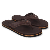 Ortho Joy Extra Soft Doctor Ortho Slippers For Men/Regular Wear Comfortable Slipper,Dark Brown,8,B0CN1FK327