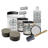 ALLINONE Paint, 2 Quart Cabinet Paint Bundle and Kit, Colosseum (Gray White)