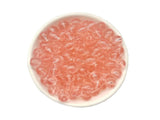 Glass Beads 6mm 140pcs Round Smooth Loose Beads for Bracelet Necklace Jewelry Making Craft DIY(6mm, 50608 Pink)