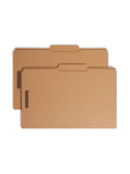 Smead Fastener File Folder, 2 Fasteners, Reinforced 2/5Cut Tab Right of Center Position, Guide Height, Legal Size, Kraft, 50 pe