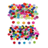 Ecomistiq 100Pcs Candy Color 2Holes Round Resin Button For Sewing Craft Scrapbook 6Mm|Parts|Sewing Machines & Accessories|Kitch
