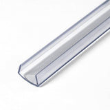 Outwater Plastics 585-Cl Clear 5/8'' Rigid Vinyl Clear Plastic U-Channel/C-Channel 36 Inch Lengths (Pack of 4)