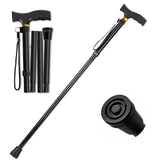 Walking Cane ANCKNE Cane for Woman | Lightweight, 5-Level Height Adjustable and Aluminum Folding Canes for Seniors | Ergonomic W