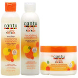 Cantu Care for Kids Nourishing Shampoo & Conditioner & Leavein Conditioner Set