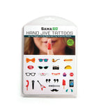GAMAGO Hand Jive Finger Tattoos