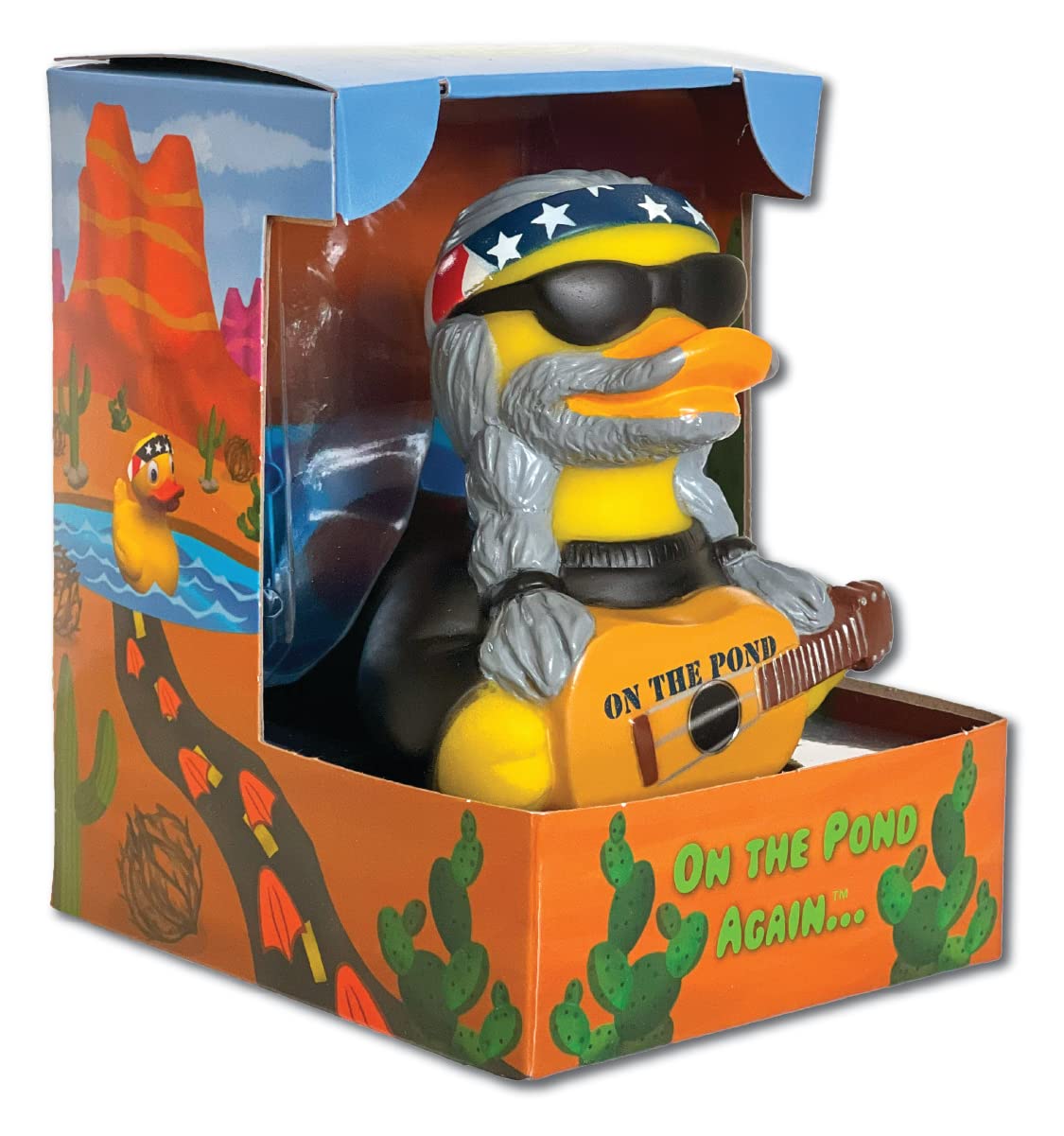 Celebriducks On The Pond Again Floating Rubber Ducks - Collectible Bath Toy Gift For Kids & Adults Of All Ages
