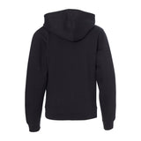 Independent Trading Co. Youth Midweight Full-Zip Hooded Sweatshirt - Black, M