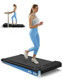 Walking Pad Treadmill with Incline,Under Desk Treadmill with Incline 2 in 1 for Walking and Jogging,2.5HP Compact Incline Walkin
