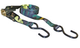 Erickson 01419 Camouflage 1 x 10 Ratcheting TieDown Strap, 900 lb Load Capacity, (Pack of 4)