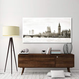 View Of The Houses Of Parliament And Westminster Bridge, London (Detail)-Paper Art-74,,X38,,