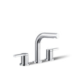 KOHLER K-33592-4-CP Elate Widespread Bathroom Sink Faucet, Enhanced Flow, Durable Construction, Easy Installation, Bathroom Fauc