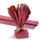 Hygloss Products Mylar Gift Wrap Roll - Great for Gift Bags, Baskets - 24 Inch x 8.3 Feet, Pink