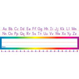 Scholastic Alphabet-Number Line Standard Name Plates, 4 x 12, 36/Set (TF-1528)
