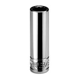 Capri Tools 3/8 in. Deep Socket, 1/4 in. Drive, 12point, SAE