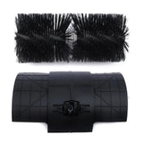 Power Sweeper Brush Couple Shield Attachment, Gas Power Broom Head, Couple Shaft Head Rolling Brush for 52CC 2 Stroke 2.3HP Gaso