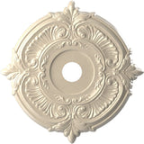 Ekena Millwork CMP22ATEPE Attica Thermoformed PVC Ceiling Medallion (Fits Canopies up to 7 3/4), 22OD x 3 1/2ID x 1P, Universal