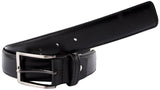 Pacific Gold Fashionable Black Faux Leather 32 Inch Formal Casual Belt For Men (21135M28_32)