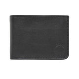 Aeropostale MenS Slimfold Wallet Mesa Black | Embossed Buff Leather | Classic Formal Style | BiFold Wallet | Ideal For Gifti