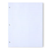 Amazon Basics Loose Leaf Paper, College Ruled, 150 Sheets, 11 x 8.5, 1 pack, White