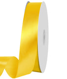 1 inch Yellow Ribbon,100 Yards 1 inch Yellow Satin Ribbon Solid Fabric Ribbon for Gift Wrapping Floral Bouquets Wedding Home Par