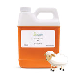 Lanolin Oil Cold Pressed Unrefined | 100% Natural Available In Bulk | Carrier For Essential Oils Face Skin Hair Moisturizer Soap Making | (32 Oz) -Like New