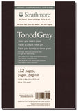 Strathmore 481105 Softcover Art Sketch Journal, 5.5 X 8, Toned Gray, 112 Pages