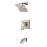 Pfister LG89-8DFK Kenzo Tub & Shower Trim Kit 1.8 gpm Brushed Nickel