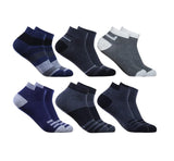 Warmfinity Premium Socks Pack Of 6 Pair Ankle Length Socks For Men & Women Multicolor I Multi Design I Free Size