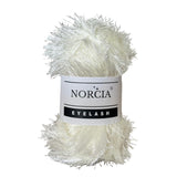 NORCIA Eyelash Yarn Fun Fur Yarn(100g-3.5oz) (153yds-140mt) Fuzzy Premium Soft Crochet DIY Hand Knitting 100% Polyester