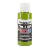 Createx Airbrush Paint,Transparent Leaf Green, 2 oz (5115-02)
