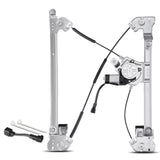 YHTAUTO Front Driver Side Power Window Regulator With 2-Pin Motor Assembly for Ford F-150 2004-2008, Standard/Crew Cab