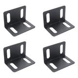 Dahszhi 4Pcs Angle Bracket 90 Degree L Shape,Right Angle Bracket Corner Connector,4 Holes with Adjustable Hole Spacing,2.87x1.93