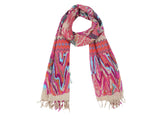 Cashmere Craft 100% Cotton Printed Scarf /Ccotton592