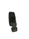 Usl MenS Nylon Canvas Autolock Buckle Free Size Belt (Free Size, Black 60D)