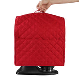 Stand Mixer Cover compatible with Kitchenaid Mixer Fits All Tilt Head & Bowl Lift Models with 3 Organizer Bag for Accessories. (Red For Tilt Head 4.5-5 Quart)-New
