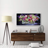 Roses And Lilacs-Paper Art-62,,X32,,