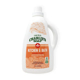 Charlie's Soap Kitchen & Bath Surface Cleaner Refill, 75 fl oz, 1 Pack