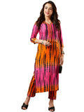 Gosriki Women'S Cotton Blend Straight Printed Kurta With Pant Set (Teerth Multi-Nw-Gs_L_Multi_Large) Multicolour,Multicolour,,B0CJY6XL7H