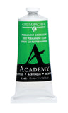 Grumbacher Academy Acrylic Paint, 90-ml, Permanent Green Light, 3 Ounces