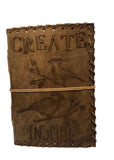 Rsn Artificial Journal Writing Notebook Unique Birds Design Handmade Embossed Travel Daily Work Task Planner, Birthday Gift With